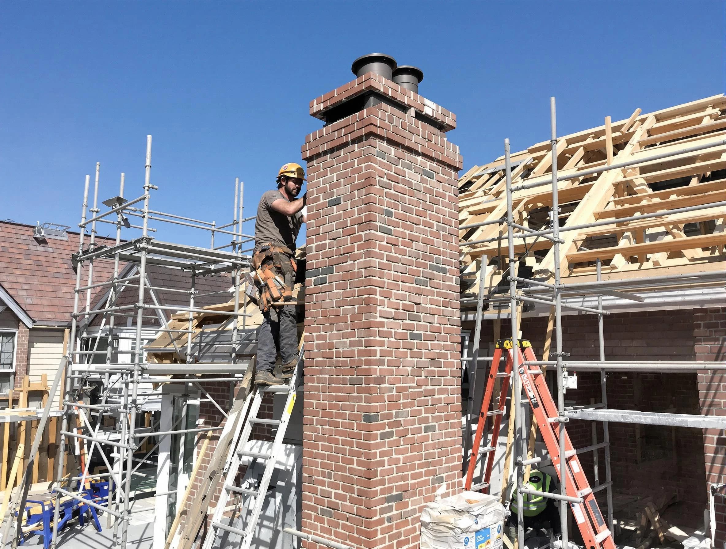New chimney installation completed by Ross Chimney Sweep in Ross, PA