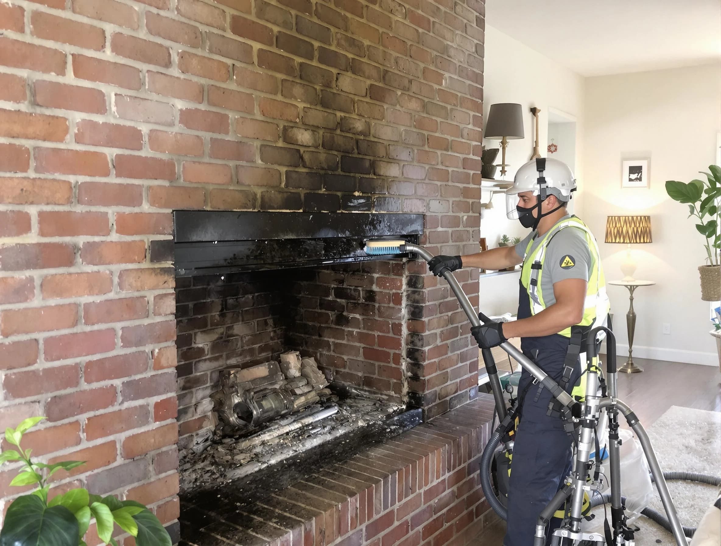 Ross Chimney Sweep providing fireplace cleaning services in Ross, PA