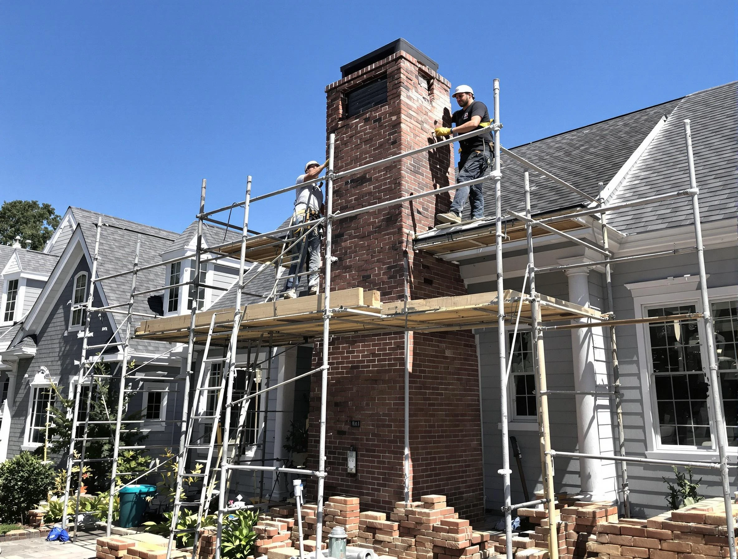 Chimney Rebuilding in Ross