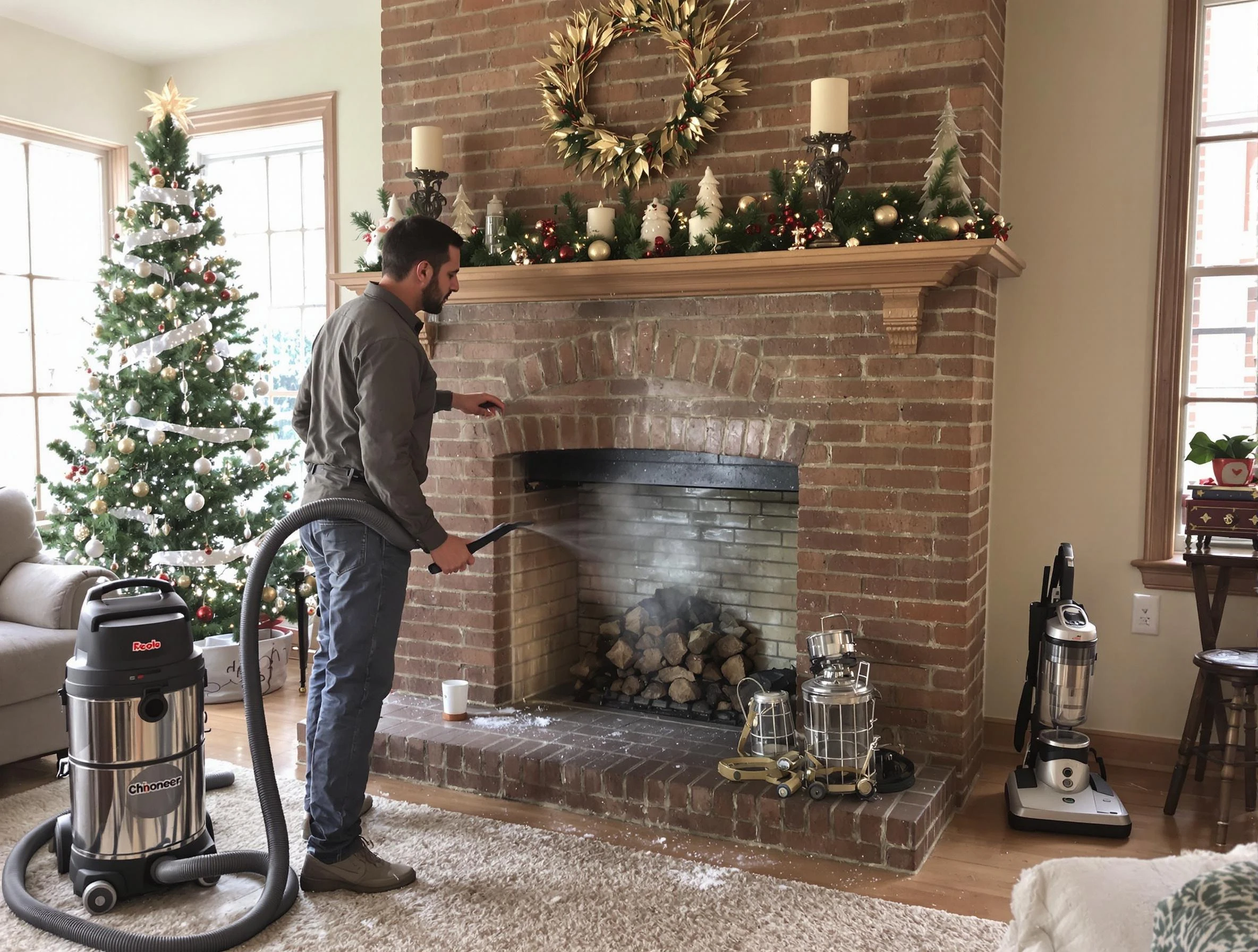 Fireplace Cleaning in Ross