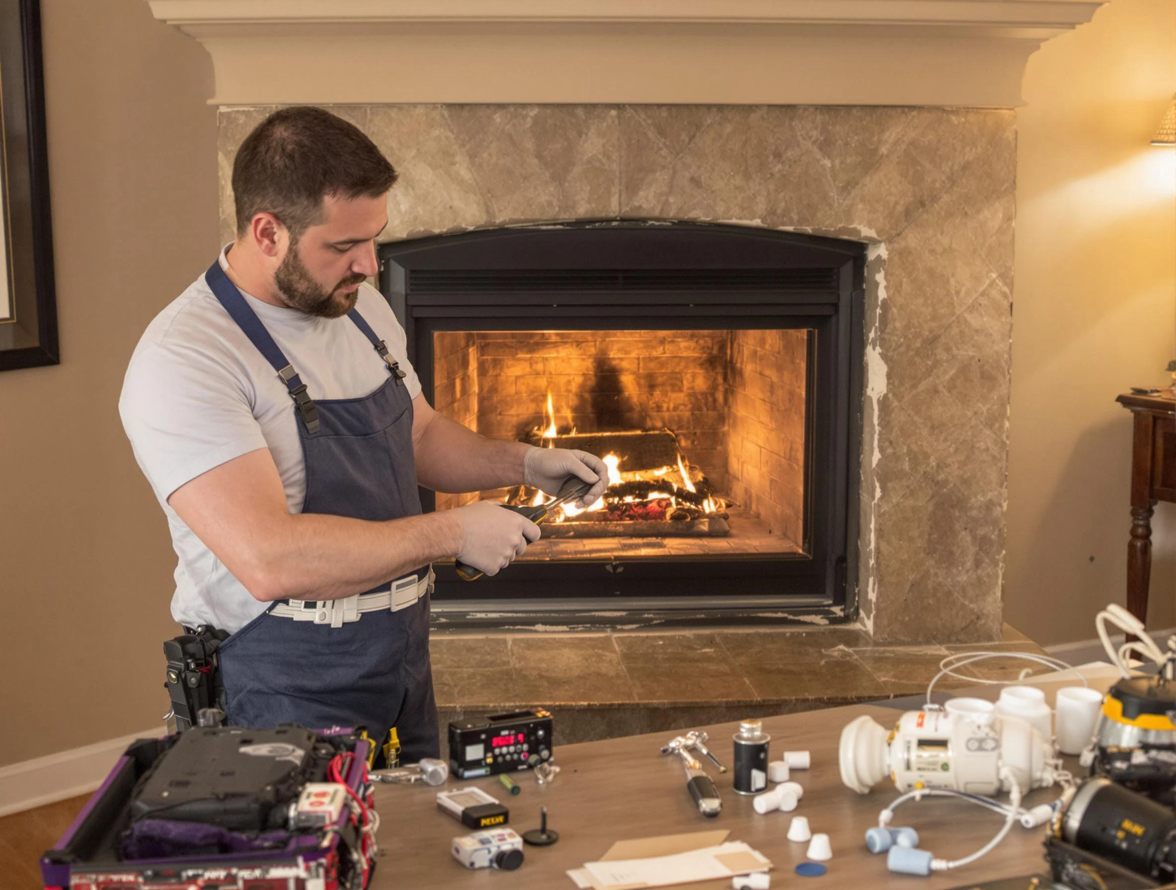 Fireplace Repair in Ross
